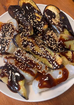 茄子とこんにゃく田楽-レシピのメイン写真