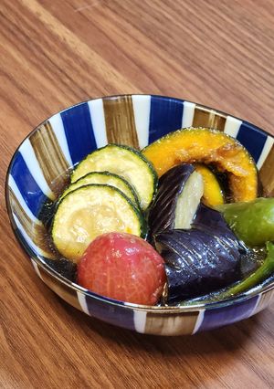 お野菜の揚げ浸し-レシピのメイン写真
