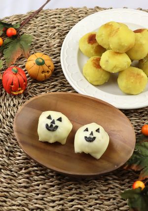 ハロウィンにもぴったり！ころころさつまいもボール-レシピのメイン写真