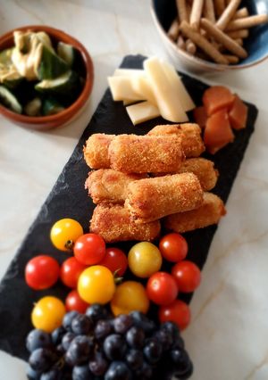鶏肉入りスペインコロッケ-レシピのメイン写真