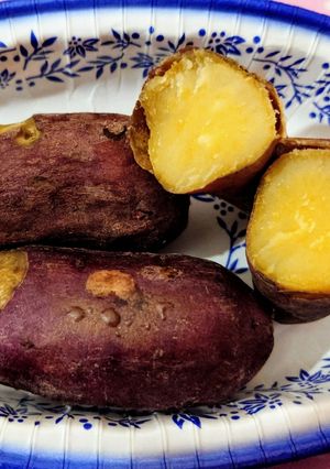 最大限の甘さを引き出した☆蒸し&焼きいも-レシピのメイン写真