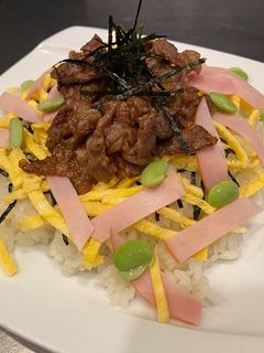 肉ちらし寿司-レシピのメイン写真