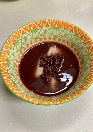 お正月のお餅ついたら♡おぜんざいだよ-レシピのメイン写真