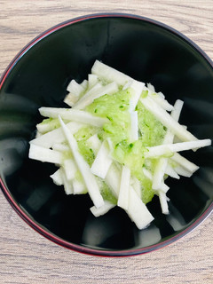 自然薯のおろしきゅうり和え-レシピのメイン写真
