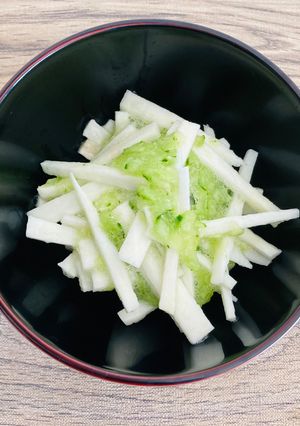 自然薯のおろしきゅうり和え-レシピのメイン写真