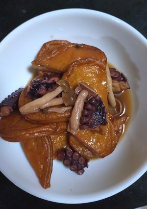 さつま揚げとタコの甘辛煮-レシピのメイン写真