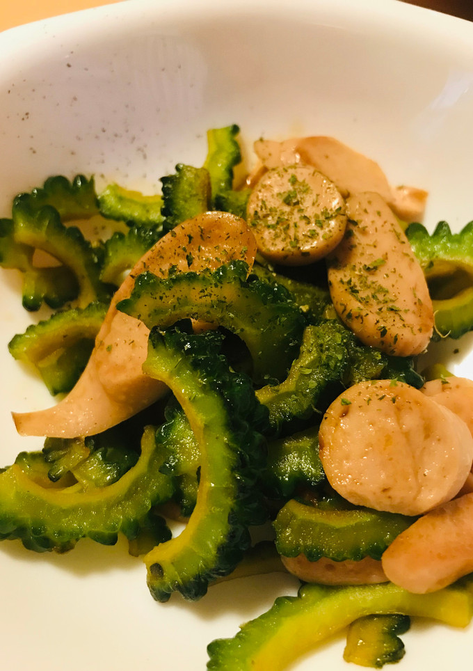 魚肉ソーセージのゴーヤー炒め-レシピのメイン写真