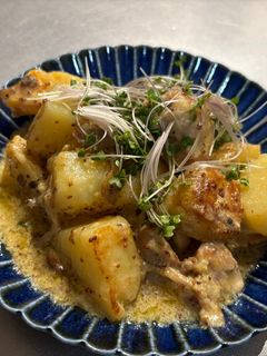 新じゃがと鶏肉の絶品マスタードクリーム煮-レシピのメイン写真