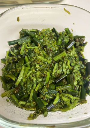 わらびの穂先の白だし和え-レシピのメイン写真