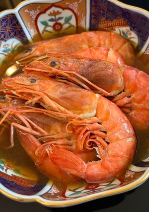 祝い膳にも！有頭エビのうま煮（艶煮）-レシピのメイン写真