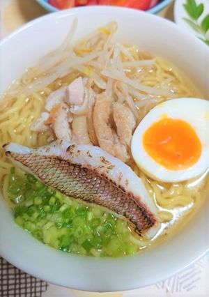 鯛ラーメン-レシピのメイン写真