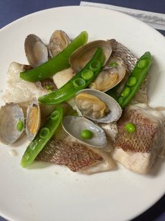 鯛とアサリのアクアパッツァ✨-レシピのメイン写真