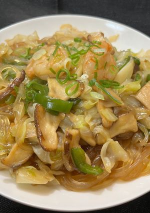 マロニー中華炒め　下茹でなし！-レシピのメイン写真