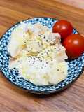 いぶりがっことクリームチーズのポテサラ