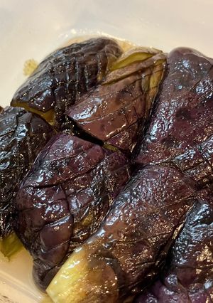 簡単！レンチン茄子の煮浸し🎵-レシピのメイン写真