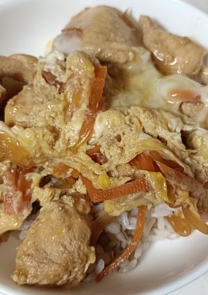 親子丼★冷凍野菜を使う-レシピのメイン写真