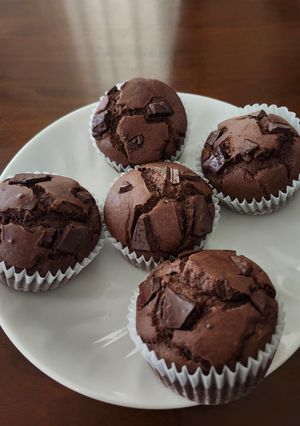 米粉チョコマフィン-レシピのメイン写真