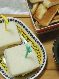 ハムとチーズのサンドイッチ-レシピのメイン写真