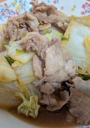 簡単☆時短☆白菜と豚肉の中華炒め煮-レシピのメイン写真
