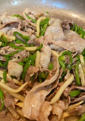 豚肉で青椒肉絲-レシピのメイン写真