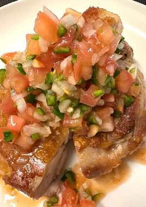 チキンサルサ-レシピのメイン写真