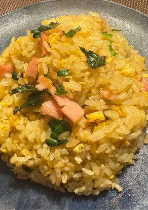 バジル香る、バジル炒飯-レシピのメイン写真
