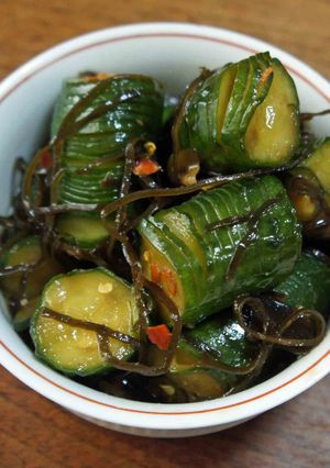 蛇腹胡瓜の醤油漬け-レシピのメイン写真