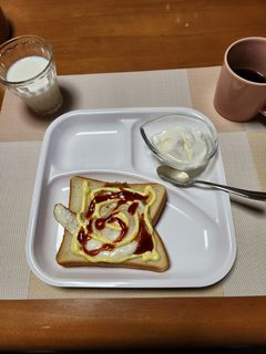 目玉やきトースト-レシピのメイン写真
