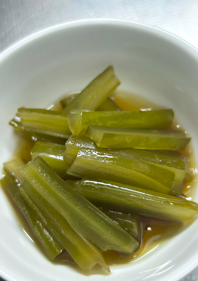 生めかぶの茎で おつまみ茎ワカメ。-レシピのメイン写真