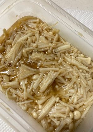 ダイエット用レンジでなめたけ-レシピのメイン写真