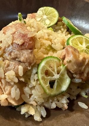 ネギ塩チキンパエリア風-レシピのメイン写真