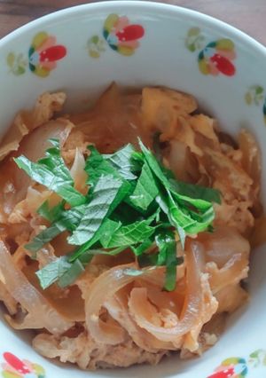 玉子丼-レシピのメイン写真