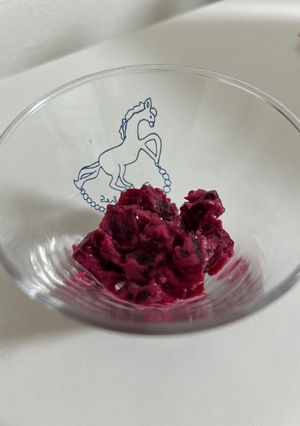 食べる輸血ビーツをクリームチーズ和え-レシピのメイン写真