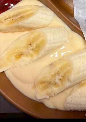 電子レンジで米粉豆乳カスタード-レシピのメイン写真