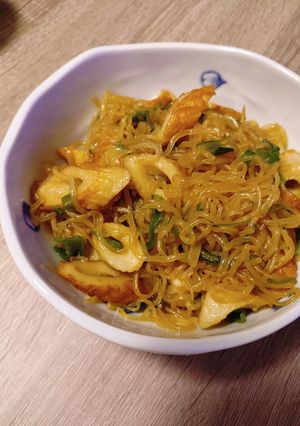 ちくわとしらたきの簡単炒め煮-レシピのメイン写真