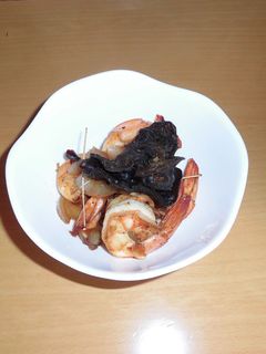 エビとキクラゲのベトナム風炒めもの-レシピのメイン写真