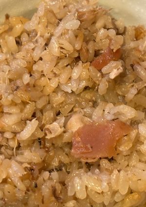サバ缶と梅干しの炊き込みご飯-レシピのメイン写真