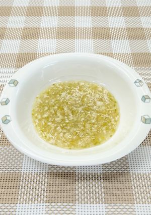 【離乳食中期】アスパラと鶏ささみあんかけ-レシピのメイン写真