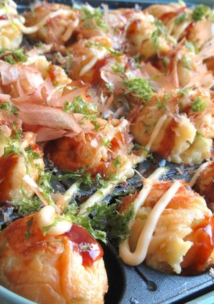 【 カリとろたこ焼き 〗-レシピのメイン写真