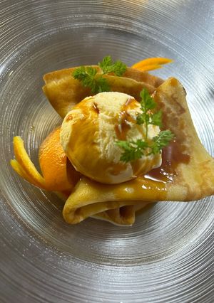 お店で食べたい！特製クレープシュゼット！-レシピのメイン写真