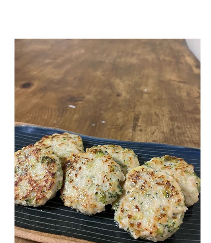 ブロッコリーの入ったとりつくね-レシピのメイン写真