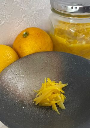 柚子皮の塩漬け-レシピのメイン写真