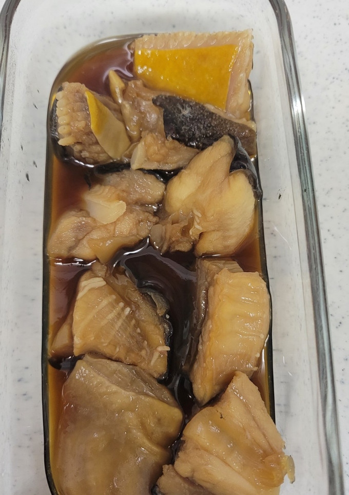 エイの煮付け-レシピのメイン写真