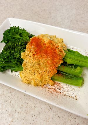 スティックセニョールのカレーツナマヨがけ-レシピのメイン写真