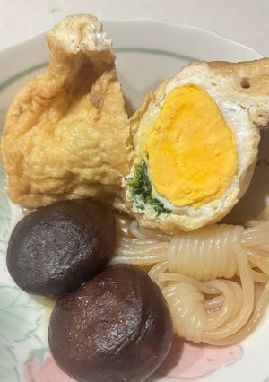 お月見巾着-レシピのメイン写真