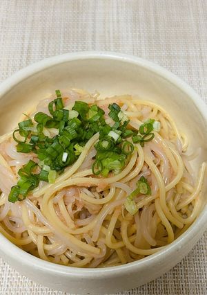 たらことえのきのヘルシー和風パスタ-レシピのメイン写真