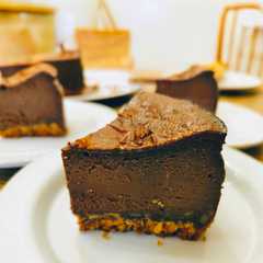 รูปของ 簡単！ビターなチョコレートチーズケーキ！