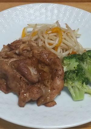 二つの調味料で豚肉の生姜焼き-レシピのメイン写真