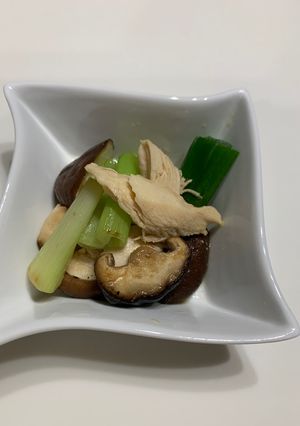 ささみと椎茸・長ネギの焼き浸し★-レシピのメイン写真