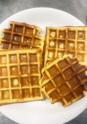 ヘルシーワッフル‼️🧇-レシピのメイン写真